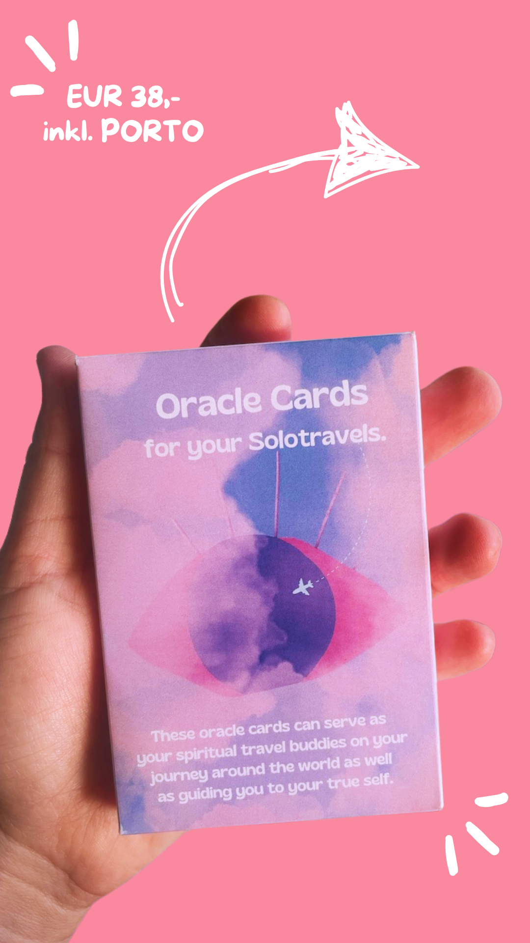 Reise-Orakelkarten für deine Reisen. Oracle cards for your Solotravels.Carmen Wunsch. Kreativ Nomadin. Kreativnomadin. Freiheit. Kreativität. Reisen. Alleinreisen. Soloreisen als Frau.